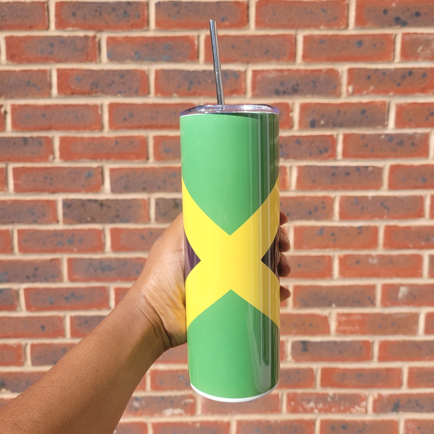 'Jamaica' Flag 20oz Insulated Tumbler