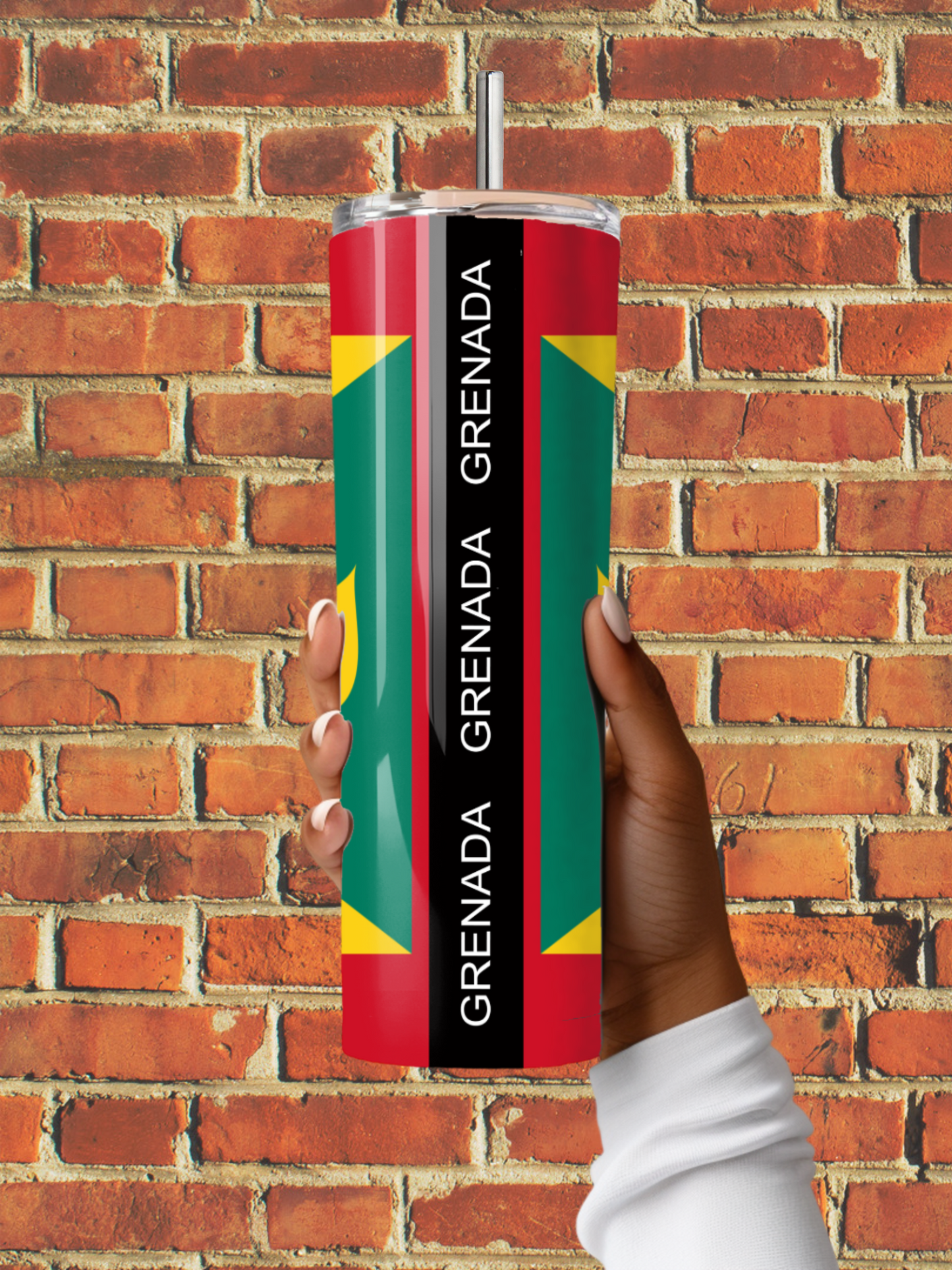 'Grenada' Flag 20oz Insulated Tumbler