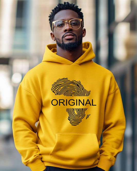 'Originals' Hoodie Mustard