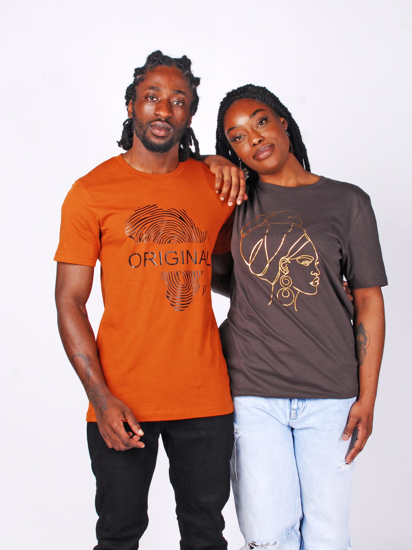 'Queen' Tee Burnt Orange