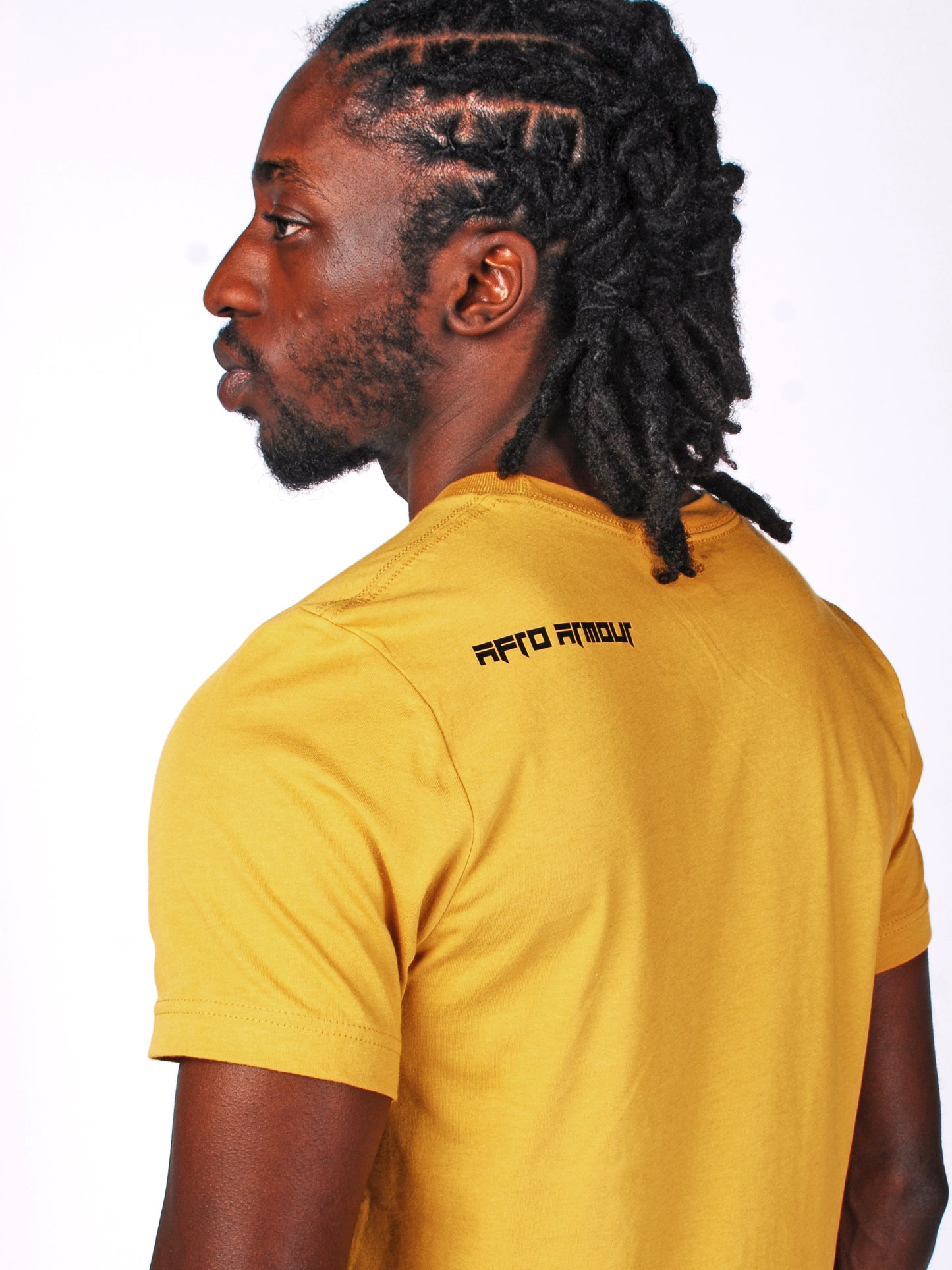 'Melanin' T-shirt Mustard