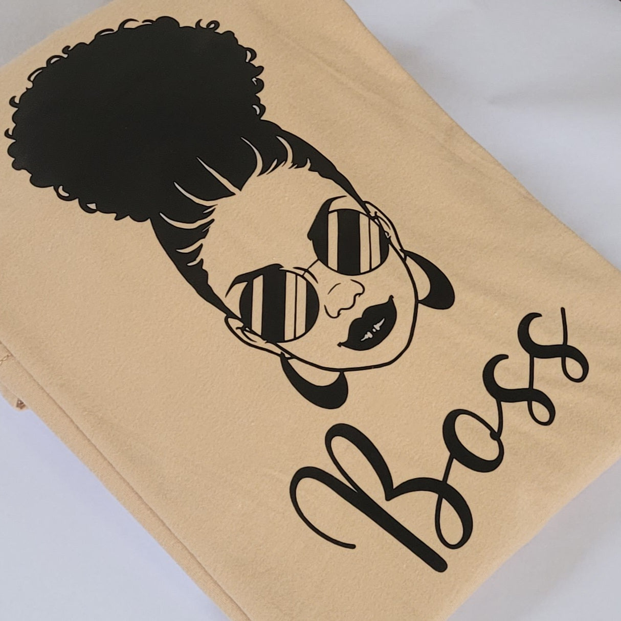 'Boss' Tee Sand