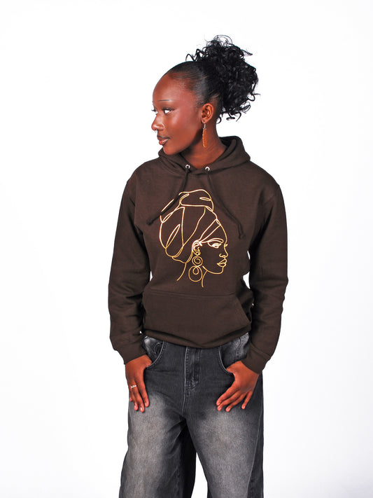 'Queen' Hoodie Hot Chocolate